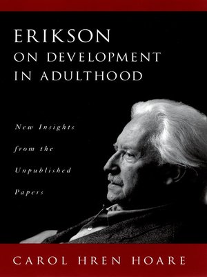 cover image of Erikson on Development in Adulthood